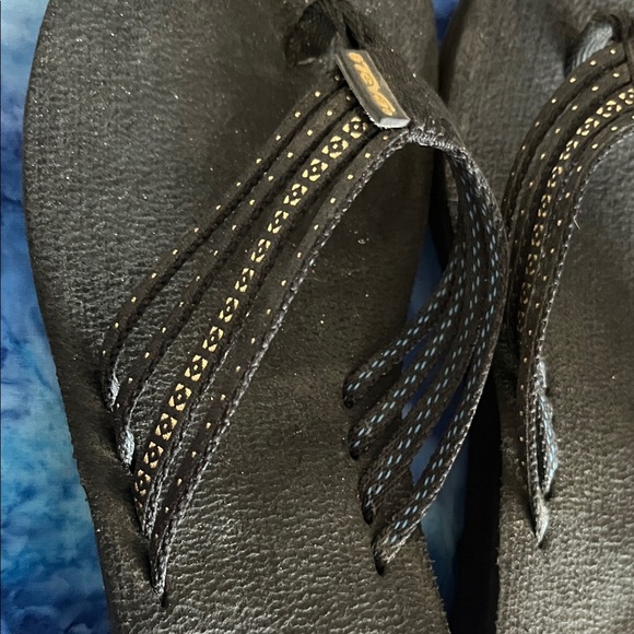 Teva Mush Heeled Flip Flop Size 7 - Picture 3 of 6